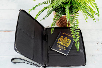 Family Passport Holder and Travel Document Wallet/Organiser