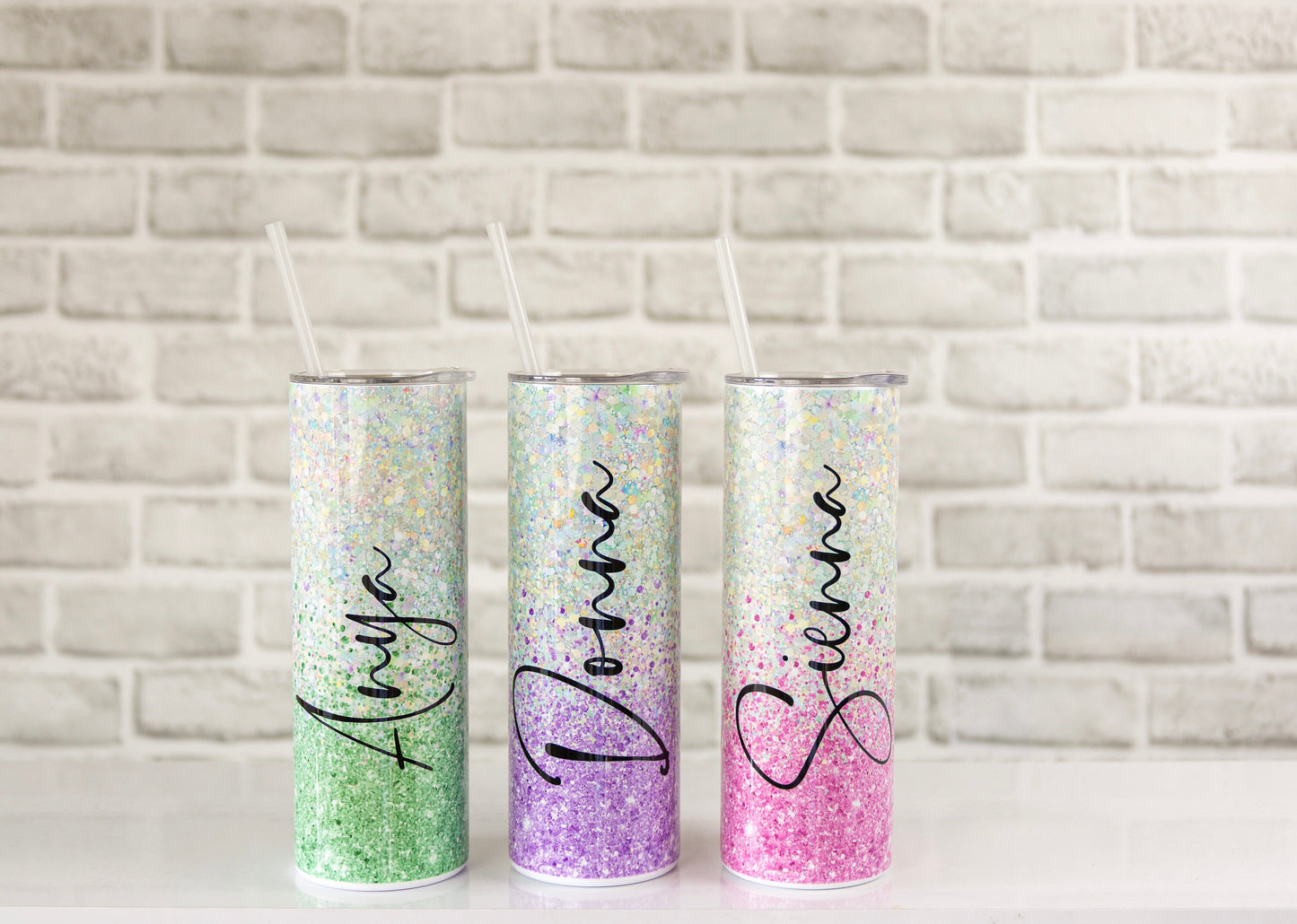 Ombre Personalised Tumbler | Stainless Steel Travel Mug