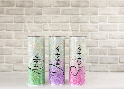Ombre Personalised Tumbler | Stainless Steel Travel Mug