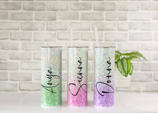 Ombre Personalised Tumbler | Stainless Steel Travel Mug