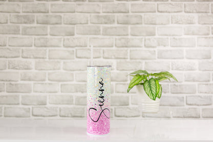 Ombre Personalised Tumbler | Stainless Steel Travel Mug