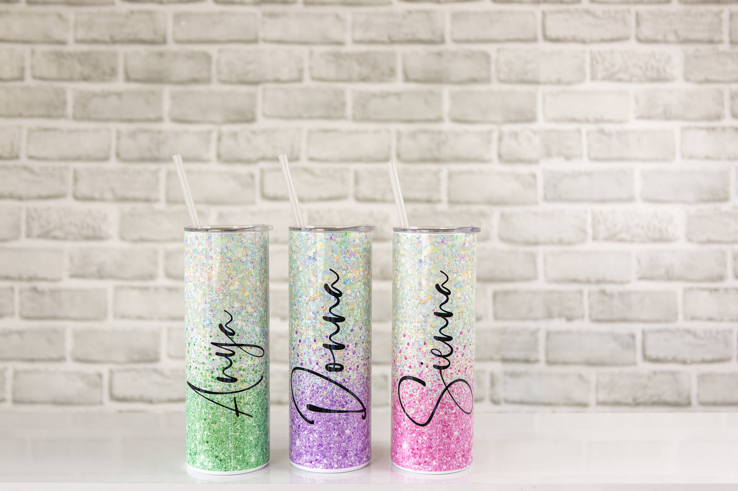 Ombre Personalised Tumbler | Stainless Steel Travel Mug