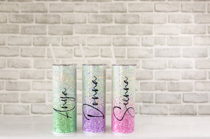 Ombre Personalised Tumbler | Stainless Steel Travel Mug