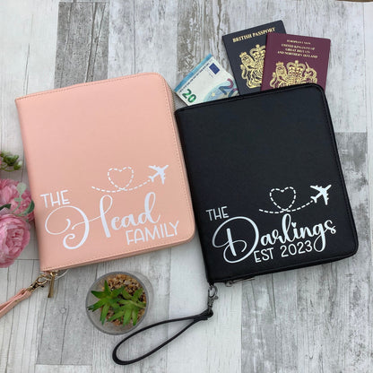 Travel Organiser for Passports and Travel Documents | Family Passport Holder