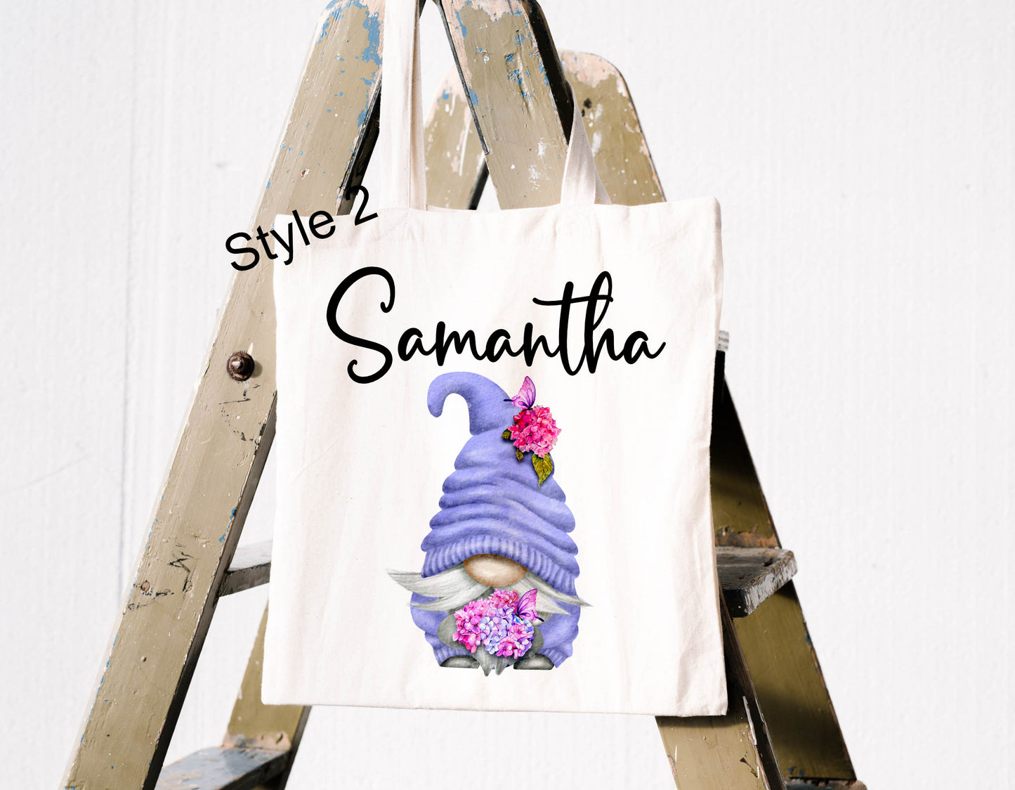 Personalised Gonk Bag for Her | Canvas Tote Bag