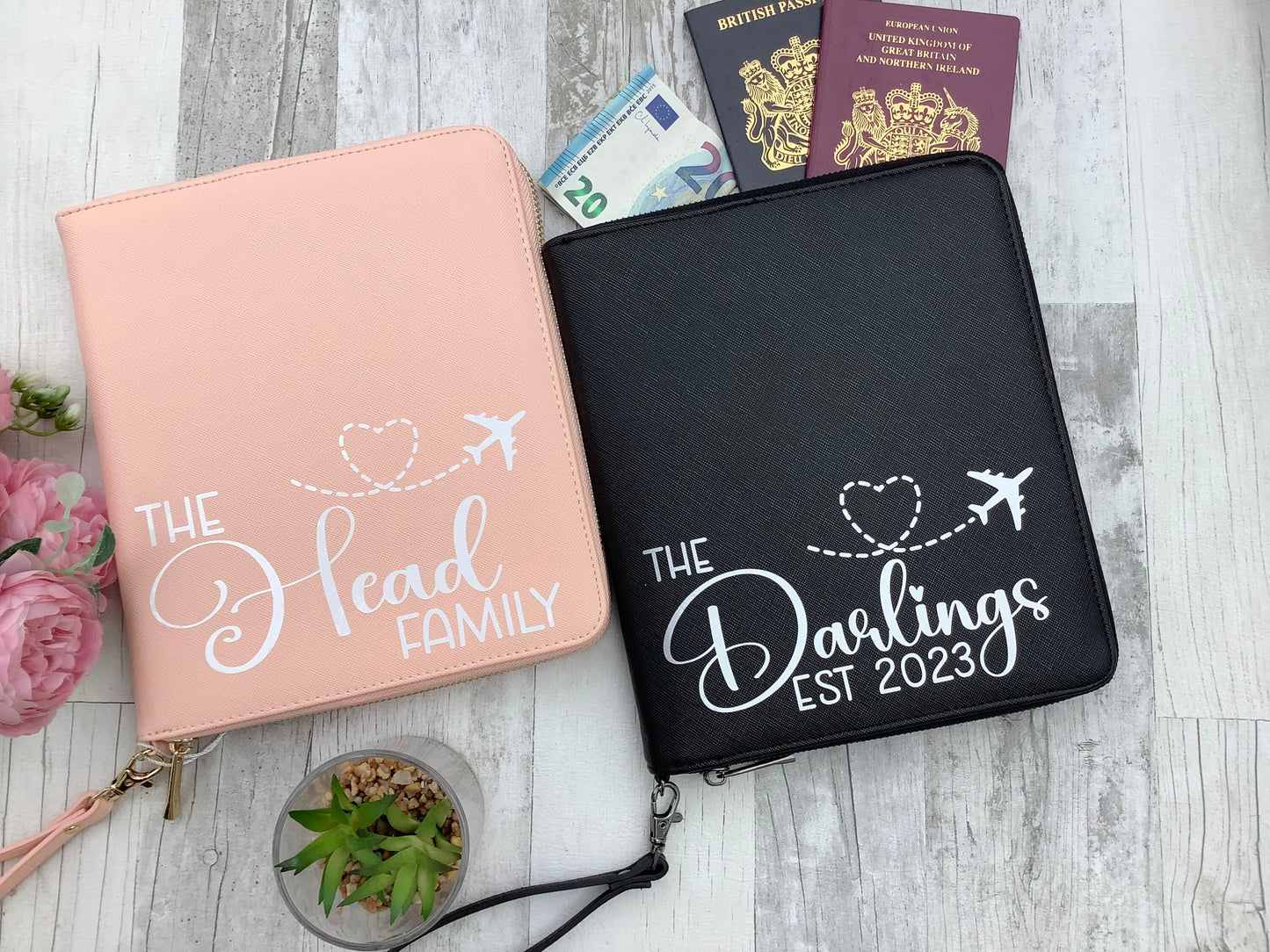 Travel Organiser for Passports and Travel Documents | Family Passport Holder