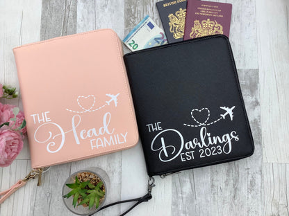 Travel Organiser for Passports and Travel Documents | Family Passport Holder