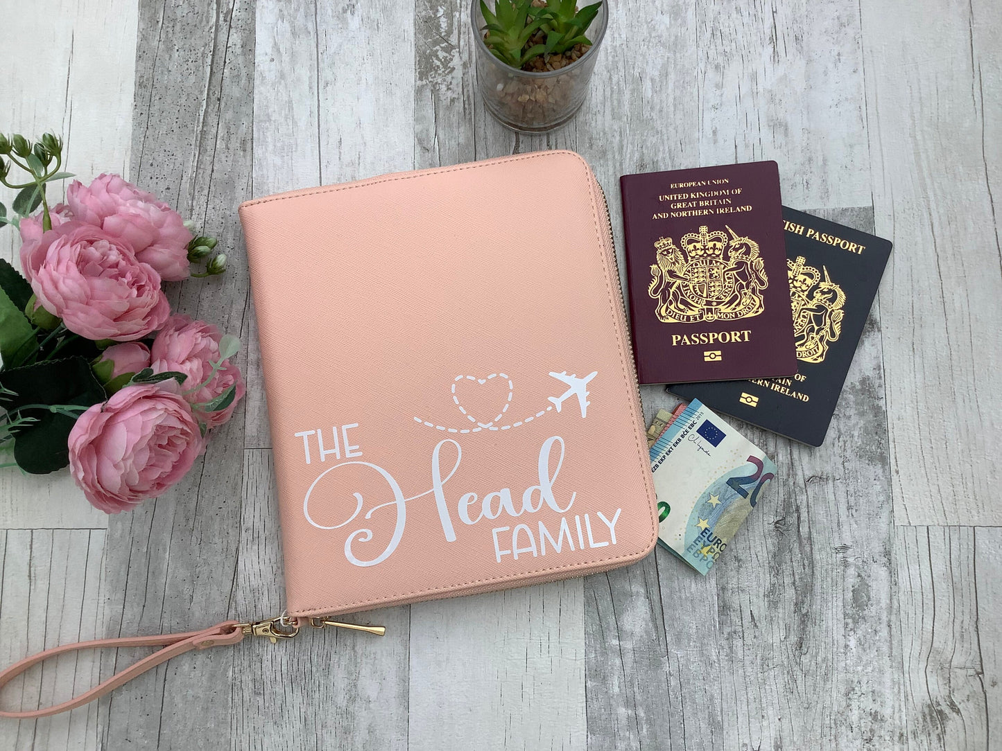 Travel Organiser for Passports and Travel Documents | Family Passport Holder