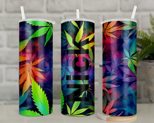 Marijuana Travel Mug | Cannabis Weed Tumbler