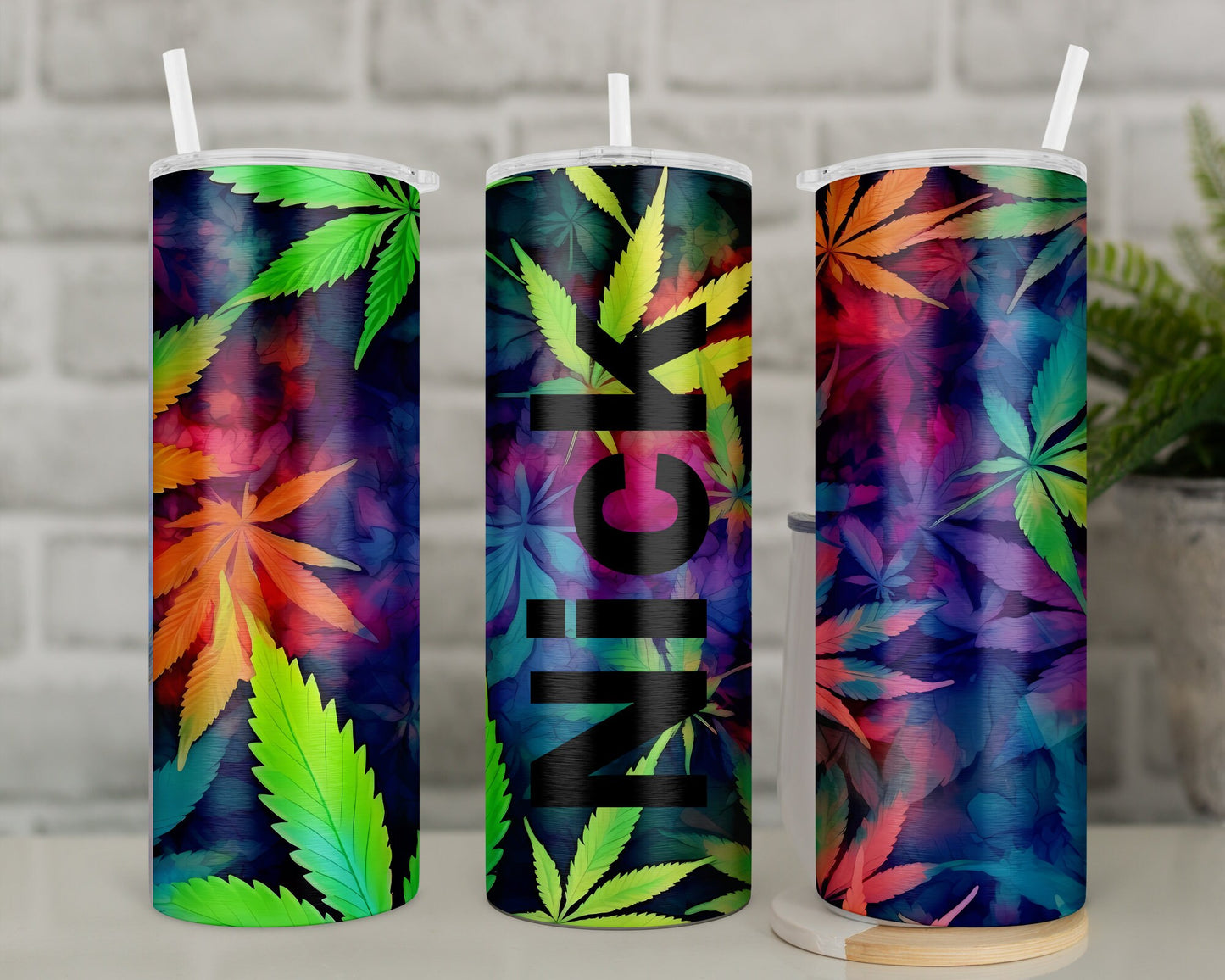 Marijuana Travel Mug | Cannabis Weed Tumbler