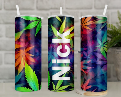Marijuana Travel Mug | Cannabis Weed Tumbler