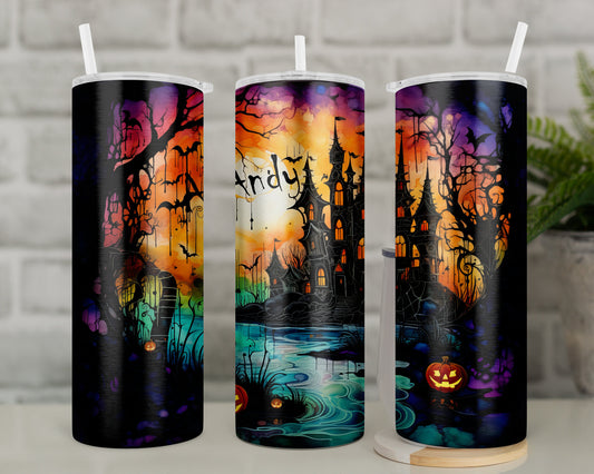 Personalised Halloween Tumbler | Spooky Travel Mug