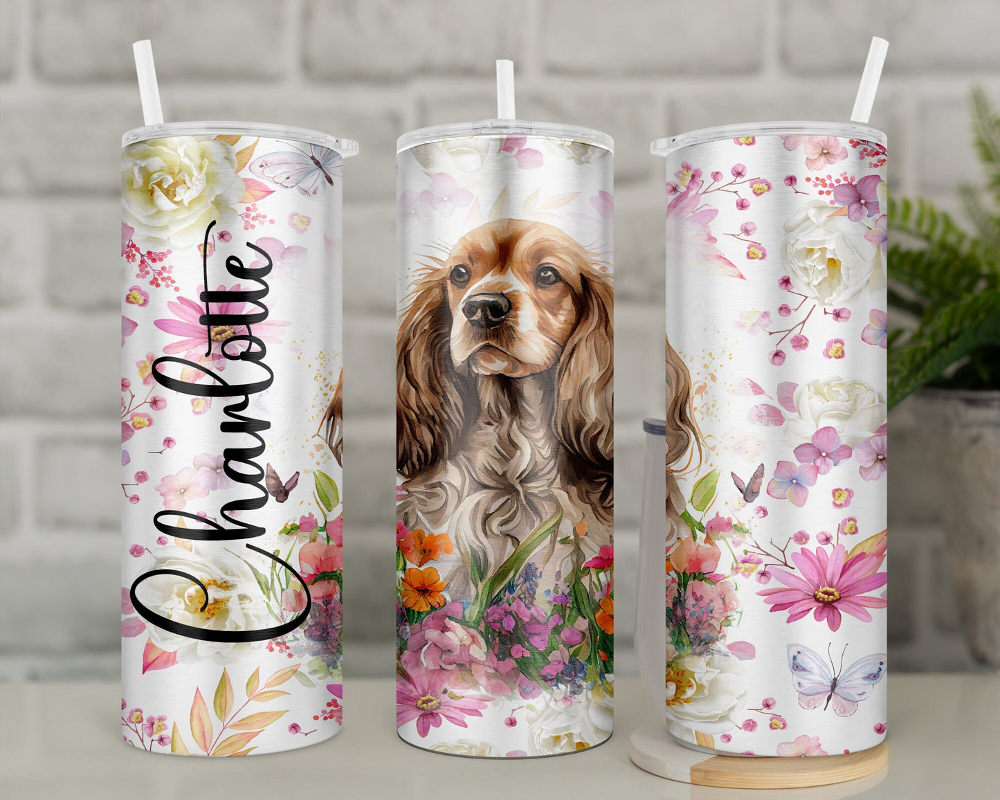Personalised Cocker Spaniel Travel Mug l Spaniel Owner Gift