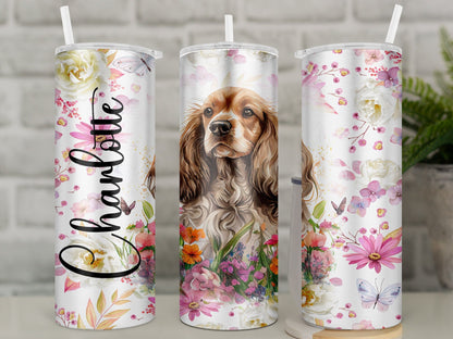 Personalised Cocker Spaniel Travel Mug l Spaniel Owner Gift