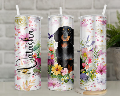 Personalised Dachshund Travel Mug l Dachshund Owner Gift