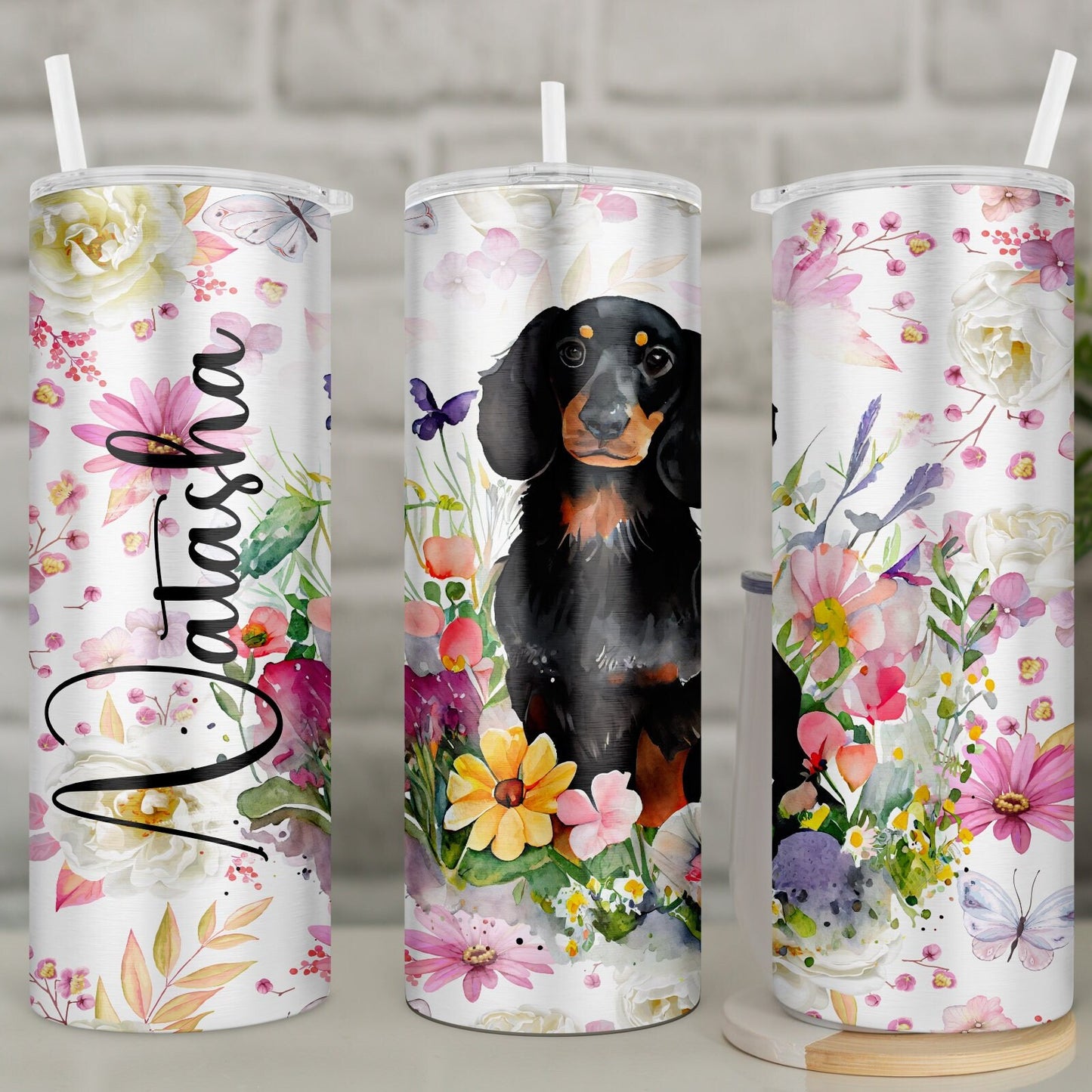 Personalised Dachshund Travel Mug l Dachshund Owner Gift